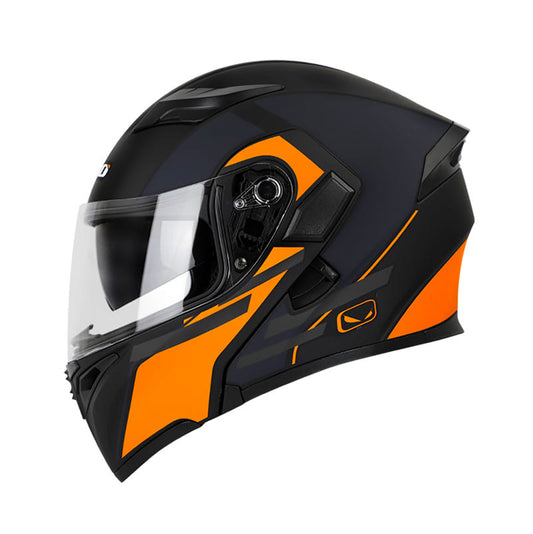 CASCO HRO HRO-3400DV INEFFABLE MATE NEGRO NARANJA NEON