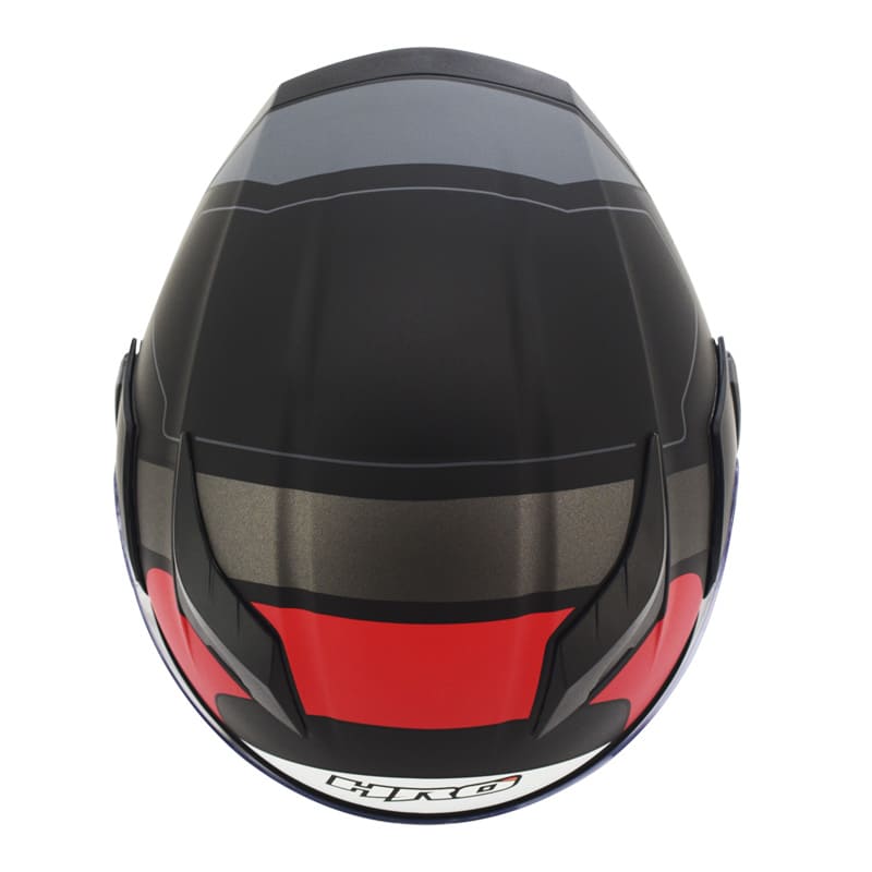 CASCO HRO HRO-3400DV MAATBLESS MATE NEGRO ROJO