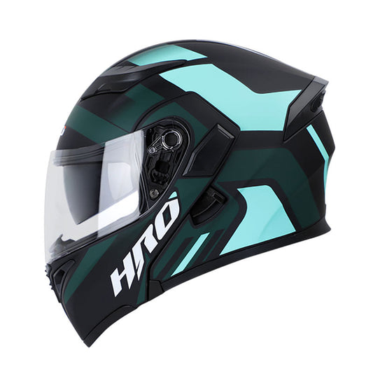 CASCO HRO HRO-3400DV FEITH MATE NEGRO VERDE NEON