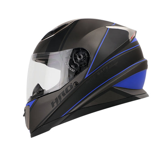 CASCO HRO HRO-508 SISKO MATE NEGRO AZUL