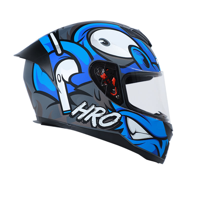 CASCO HRO HRO-511 FUNKY MONK MATE GRIS AZUL