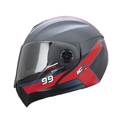 CASCO ICH ICH-3110DV RESTART MATE NEGRO ROJO