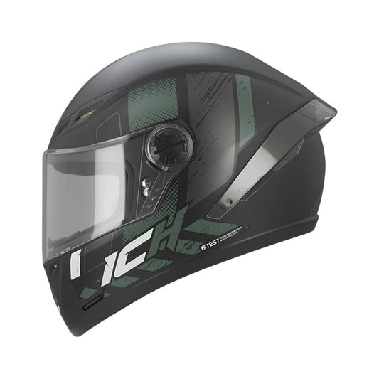 CASCO ICH ICH-501SP CHAVAX MATE NEGRO VERDE