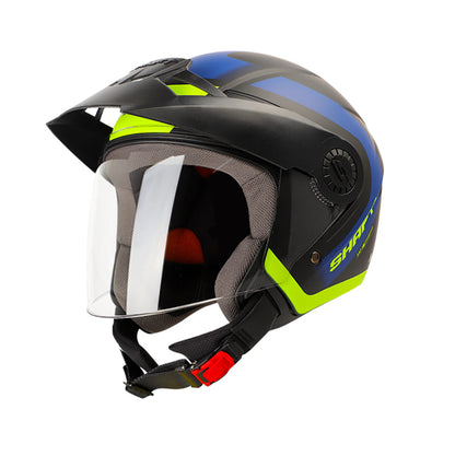 CASCO SHAFT SH-211 PRESS MATE NEGRO AMARILLO NEON