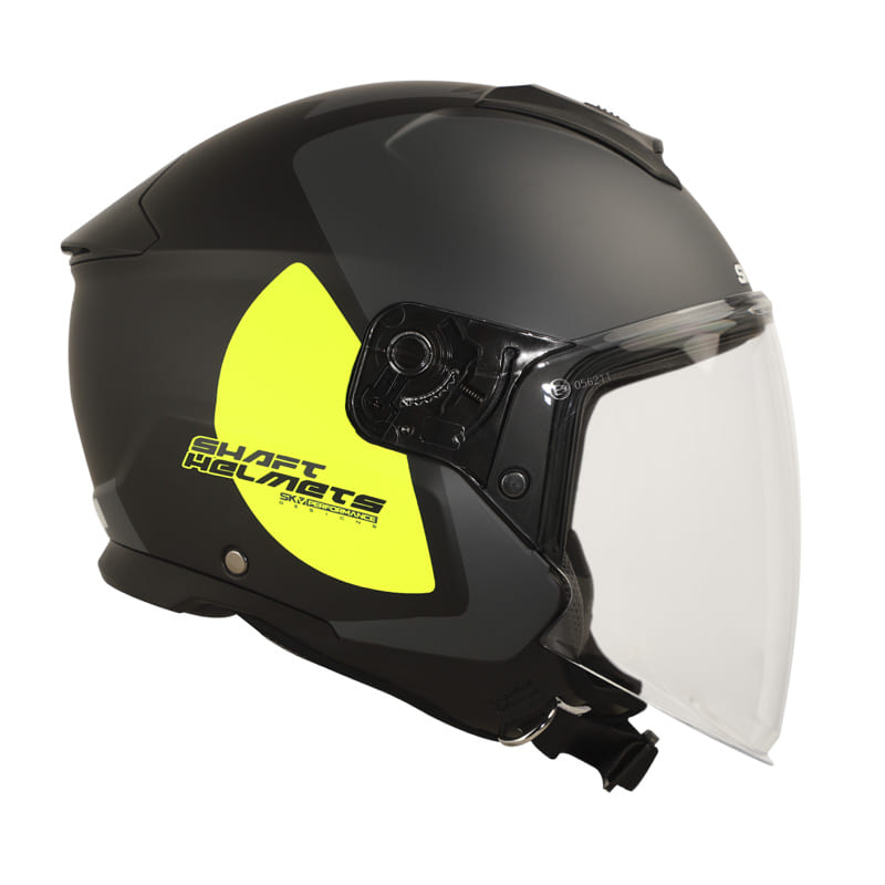 CASCO SHAFT SH-230 NOWIN MATE NEGRO AMARILLO NEON