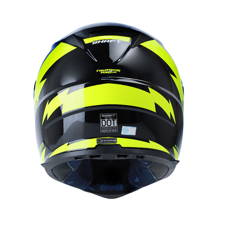 CASCO SHAFT SH-502 THUNDERFO NEGRO AMARILLO NEON