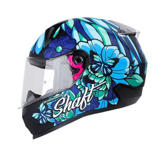 CASCO SHAFT SH-560 FREE SPIRIT MATE NEGRO AZUL