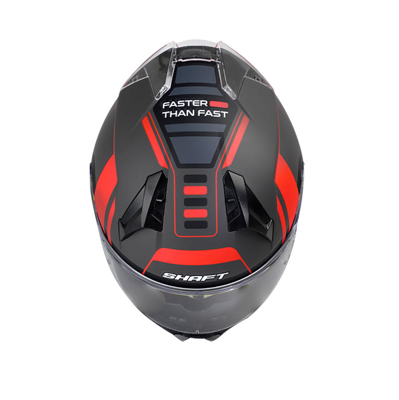 CASCO SHAFT SH-560 FLUSH MATE NEGRO ROJO