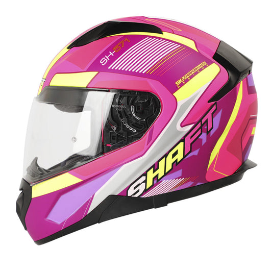 CASCO SHAFT SH-571 MERCYGU MATE FUCSIA NEON AMARILLO NEON