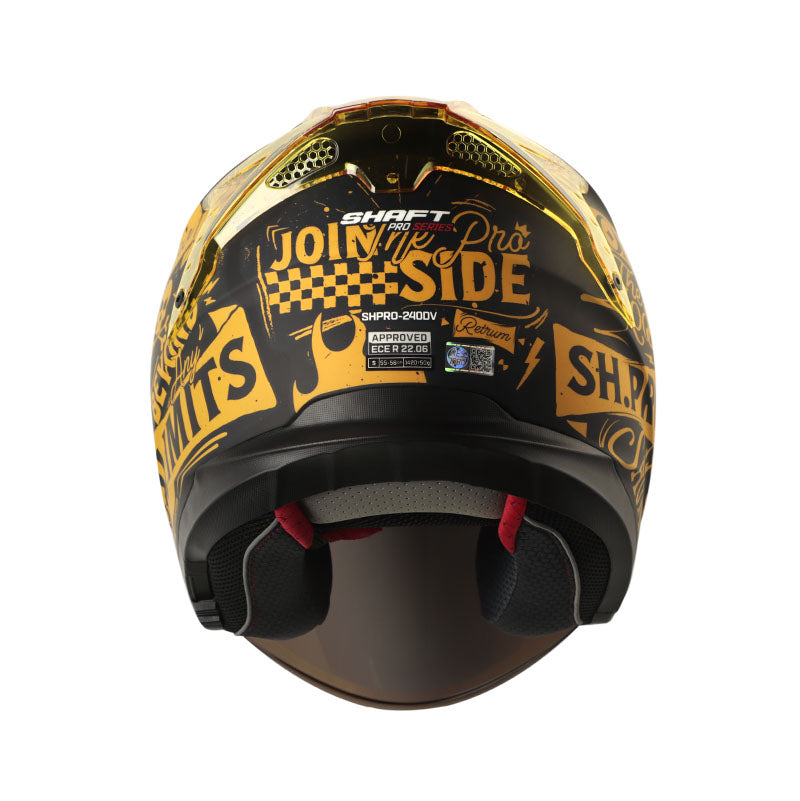 CASCO SHAFT SH-240DV PRO RETRUM MATE NEGRO DORADO