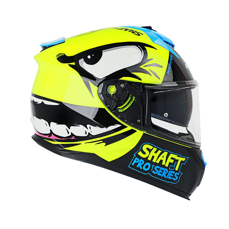 CASCO SHAFT SH-610DV PRO SMILEX AMARILLO NEON AZUL