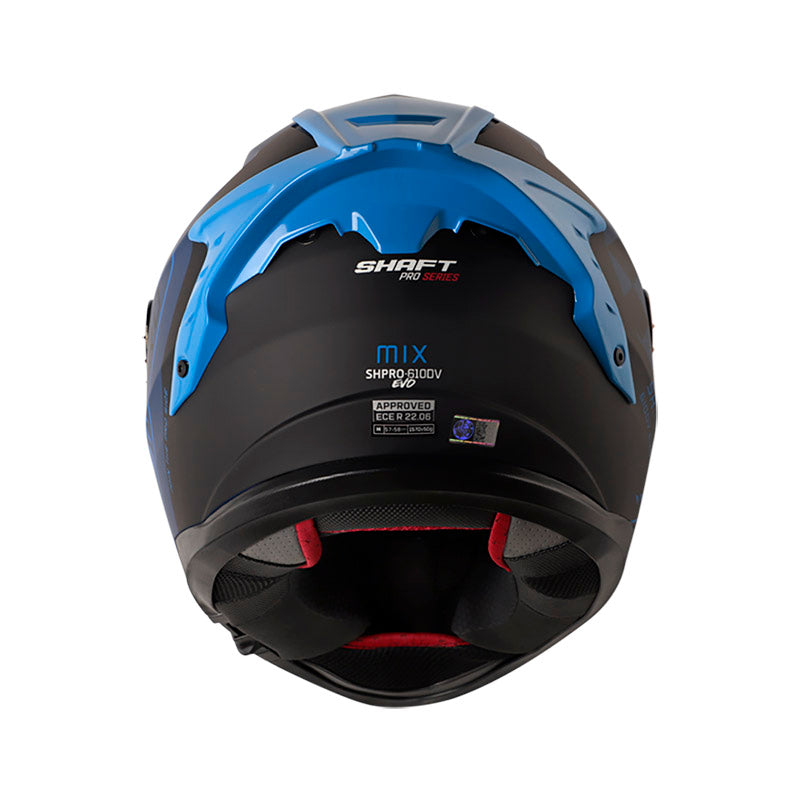 CASCO SHAFT SH-610DV PRO MIX MATE AZUL AZUL VISOR IRIDIUM