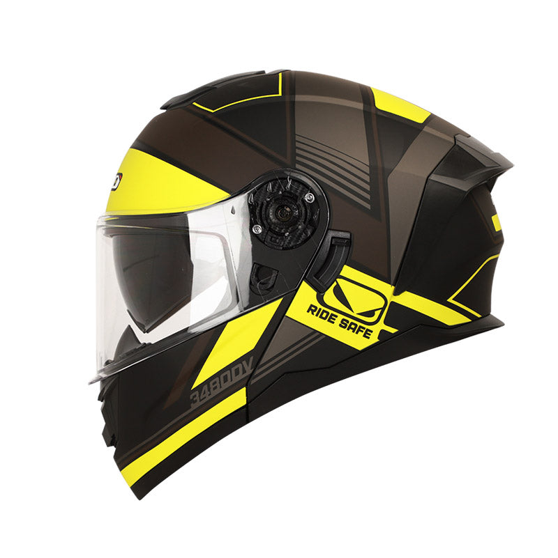 CASCO HRO HRO-3480DV SP LINE MATE NEGRO AMARILLO NEON