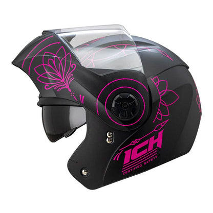 CASCO ICH ICH-3110DV LOTTO MATE NEGRO FUCSIA NEON