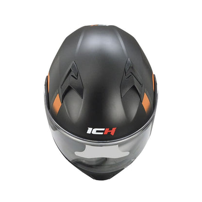 CASCO ICH ICH-3120DV ACRU MATE NEGRO NARANJA NEON