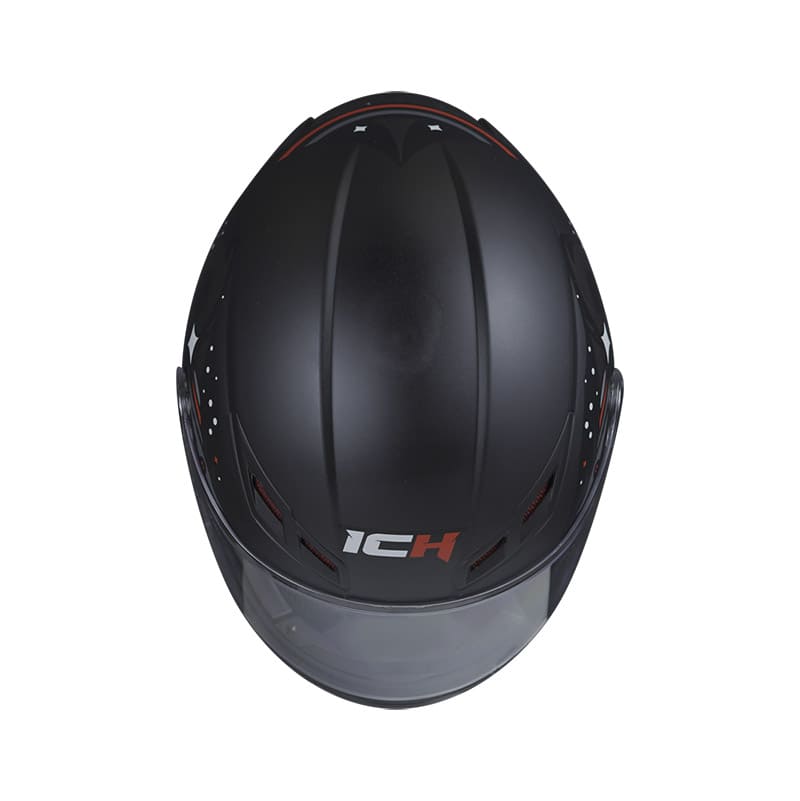 CASCO ICH ICH-501SP OUTSIDE MATE NEGRO ROJO