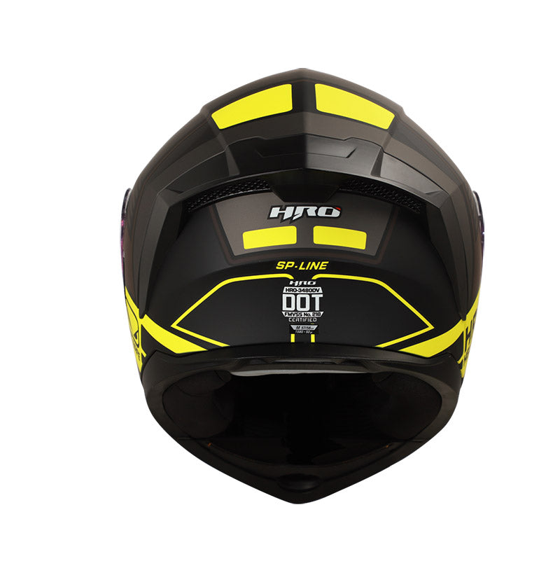 CASCO HRO HRO-3480DV SP LINE MATE NEGRO AMARILLO NEON