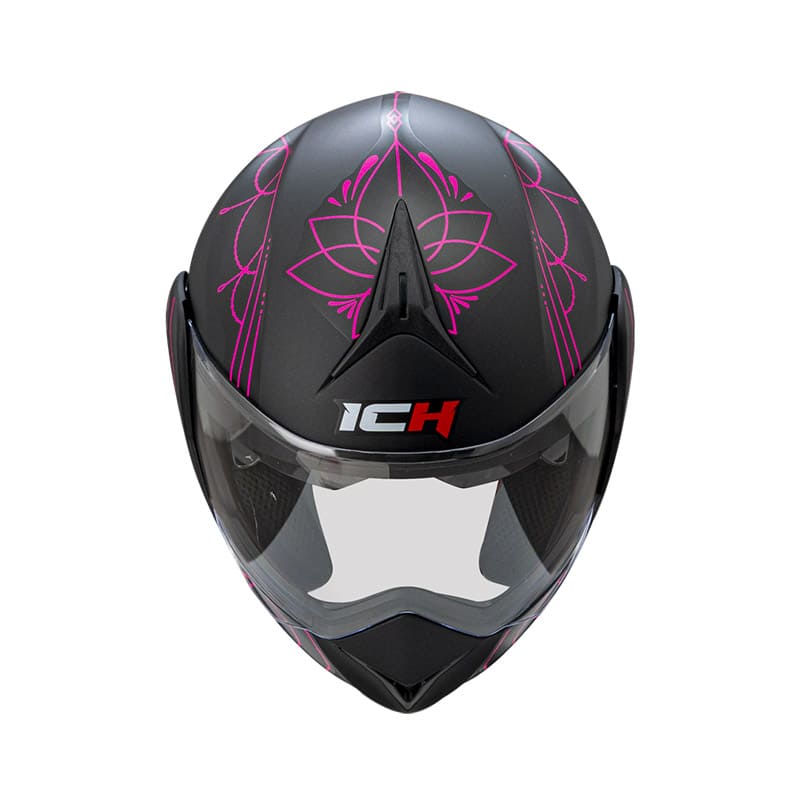 CASCO ICH ICH-3110DV LOTTO MATE NEGRO FUCSIA NEON