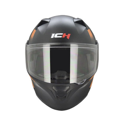 CASCO ICH ICH-3120DV ACRU MATE NEGRO NARANJA NEON