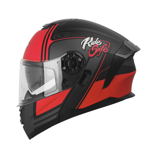 CASCO HRO HRO-3480DV OPUS MATE NEGRO ROJO