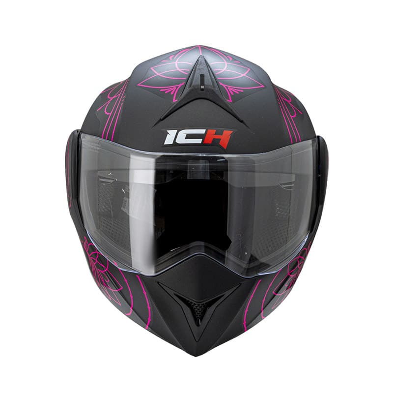 CASCO ICH ICH-3110DV LOTTO MATE NEGRO FUCSIA NEON