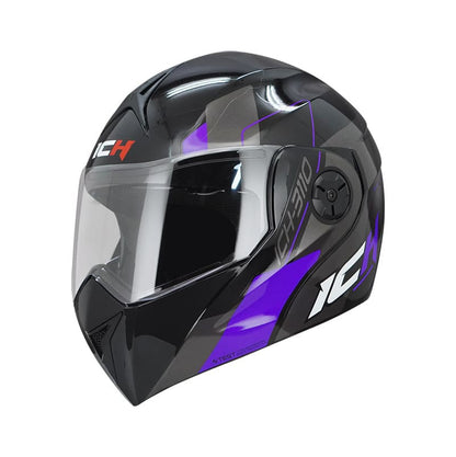 CASCO ICH ICH-3110DV MACED NEGRO MORADO NEON