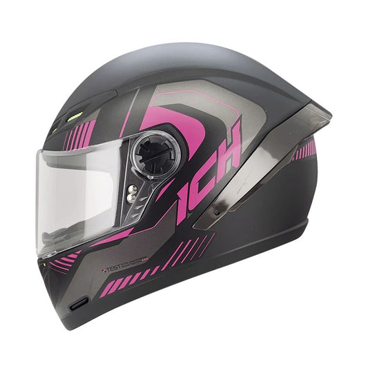 CASCO ICH ICH-501SP MENOX MATE NEGRO FUCSIA NEON