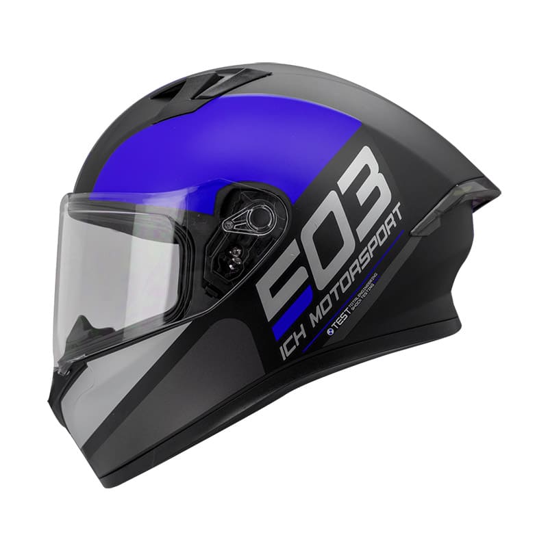 CASCO ICH ICH-503SP PAAK MATE NEGRO AZUL