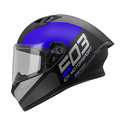 CASCO ICH ICH-503SP PAAK MATE NEGRO AZUL