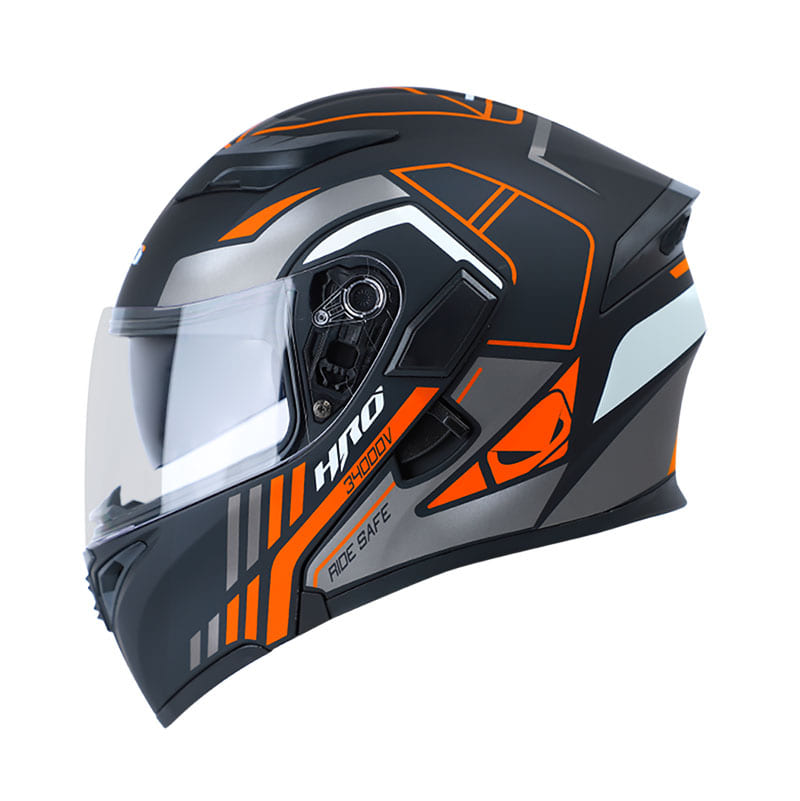 CASCO HRO HRO-3400DV RISK MATE NEGRO NARANJA NEON