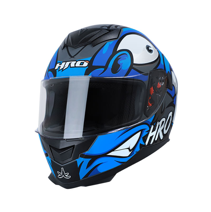 CASCO HRO HRO-511 FUNKY MONK MATE GRIS AZUL