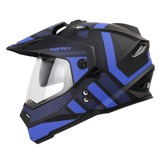 CASCO HRO HRO-MX330DV TOROK MATE NEGRO AZUL