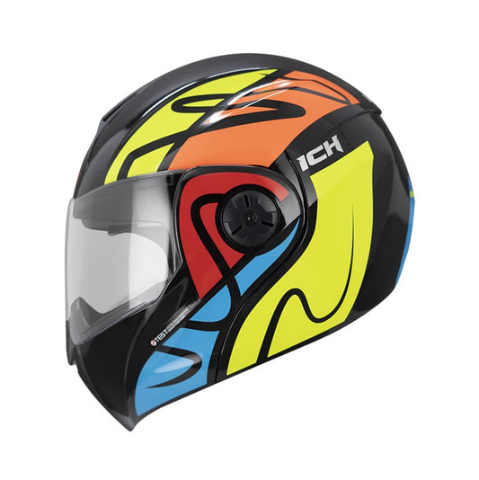 CASCO ICH ICH-3110DV BLOCKS NEGRO AMARILLO NEON