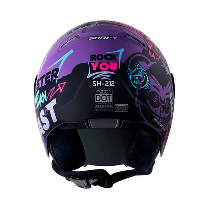 CASCO SHAFT SH-212 ROCK YOU MATE MORADO FUCSIA IRIDIUM