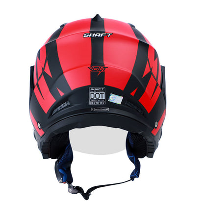 CASCO SHAFT SH-227 VOLT MATE NEGRO ROJO