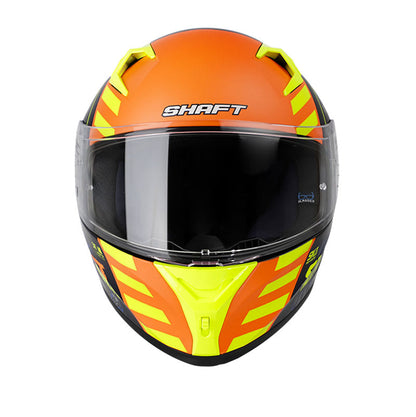 CASCO SHAFT SH-526SP FOSSIL EVO MATE NEGRO AMARILLO NEON