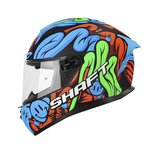 CASCO SHAFT SH-542GT INSIDE MATE NEGRO AZUL