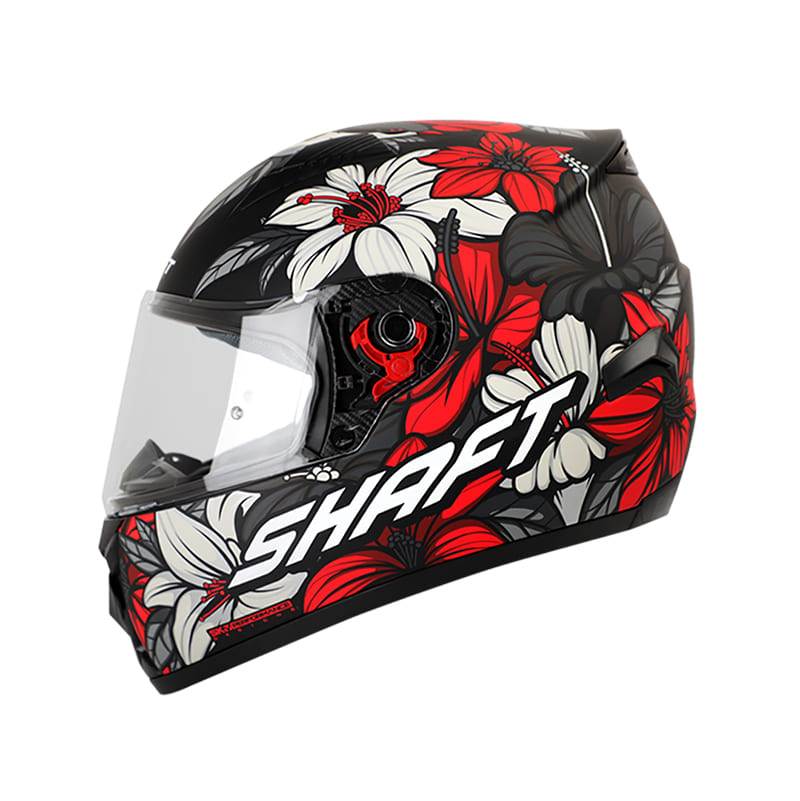 CASCO SHAFT SH-581EVO FREEDOM MATE NEGRO ROJO