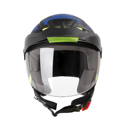 CASCO SHAFT SH-211 PRESS MATE NEGRO AMARILLO NEON