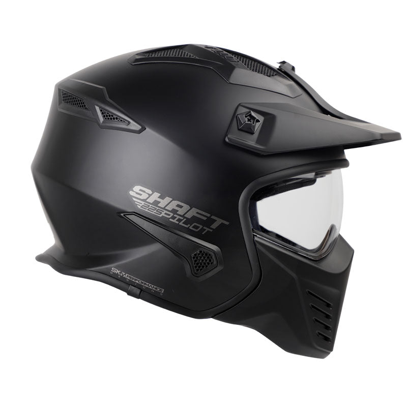 CASCO SHAFT SH-225 PILOT SOLID MATE NEGRO NEGRO7 + ACCESORIO