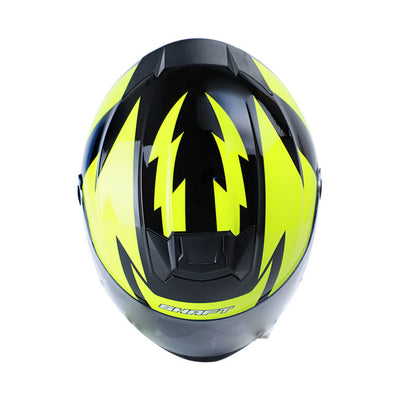 CASCO SHAFT SH-502 THUNDERFO NEGRO AMARILLO NEON