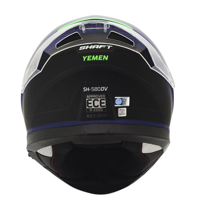 CASCO SHAFT SH-580DV YEMEN AZUL NAVY VERDE NEON