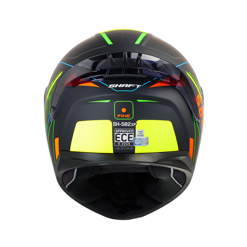 CASCO SHAFT SH-582SP FINE MATE NEGRO NARANJA NEON