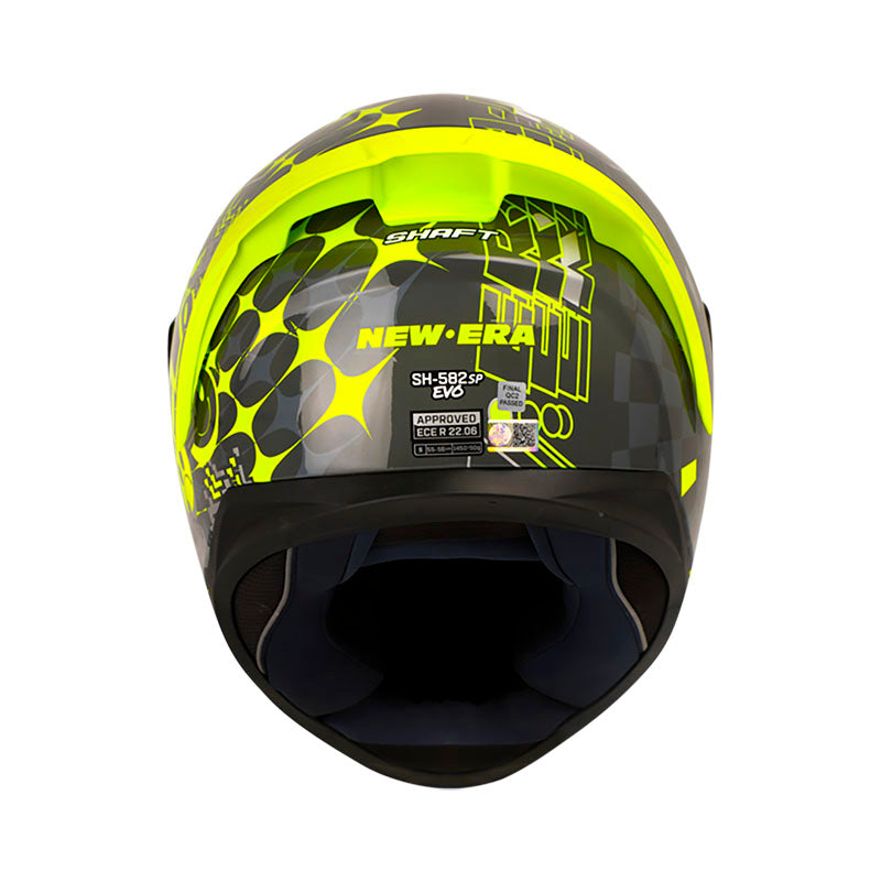 CASCO SHAFT SH-582SP NEW ERA GRIS AMARILLO NEON IRIDIUM