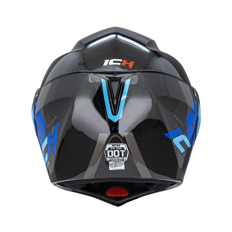 CASCO ICH ICH-3110DV BOUBLE NEGRO AZUL