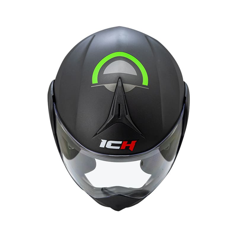 CASCO ICH ICH-3110DV BOUBLE MATE NEGRO VERDE NEON