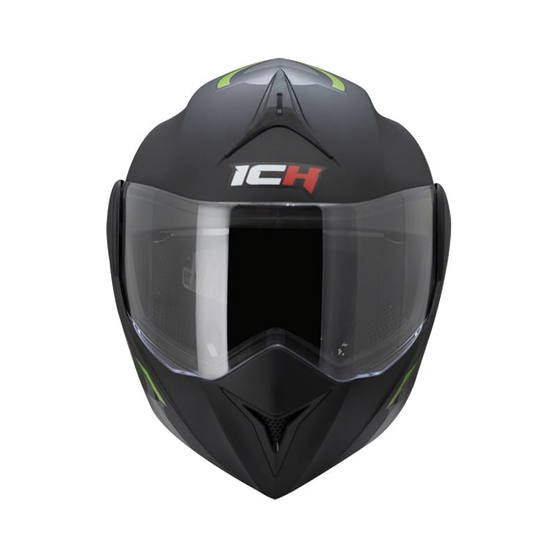 CASCO ICH ICH-3110DV BOUBLE MATE NEGRO VERDE NEON