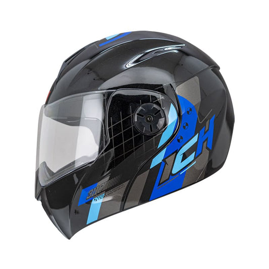 CASCO ICH ICH-3110DV BOUBLE NEGRO AZUL