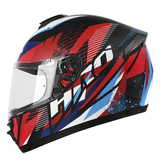 CASCO HRO HRO-516 VIXEN MATE NEGRO ROJO