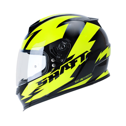 CASCO SHAFT SH-502 THUNDERFO NEGRO AMARILLO NEON